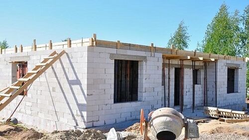 Кладка стен из газосиликатных блоков в Смолевичах