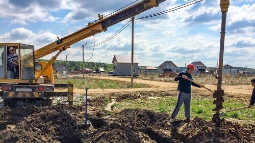 Свайно-ростверковый фундамент в Смолевичах