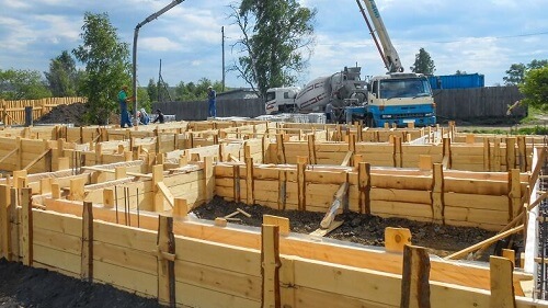 Свайный фундамент с ростверком в Смолевичах