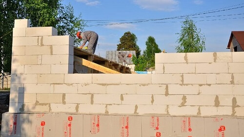 Укладка газосиликатных блоков в Смолевичах