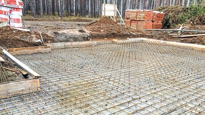 Заливка фундамента под дом в Смолевичах