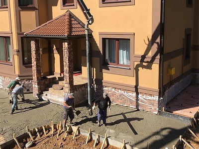 Укладка дорожек на даче и участке в Смолевичах